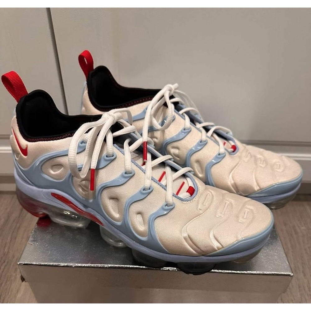 Nike Air VaporMax Plus 10.5 Men's Chicago Psychic‎ Blue USA Rare Athleisure